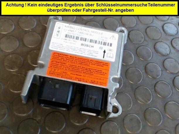 Foto: STEUERGERÄT AIRBAG eines Ford Focus Turnier 1.6 TDCi DPF Futura