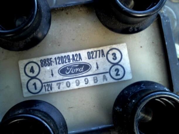 Foto: ZÜNDSPULE eines Ford Fiesta