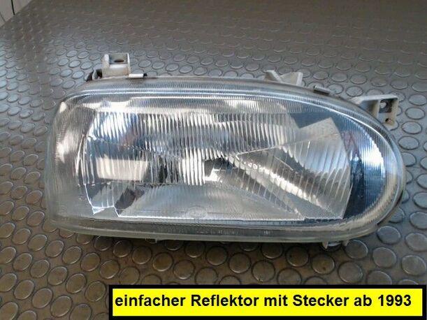 Foto: SCHEINWERFER RECHTS HELLA eines VW Golf 1.4