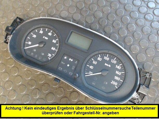 Foto: TACHOEINHEIT eines Dacia Logan MCV 1.4