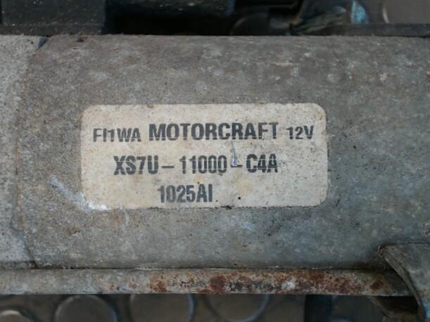 Foto: ANLASSER / STARTER eines Ford Focus Turnier