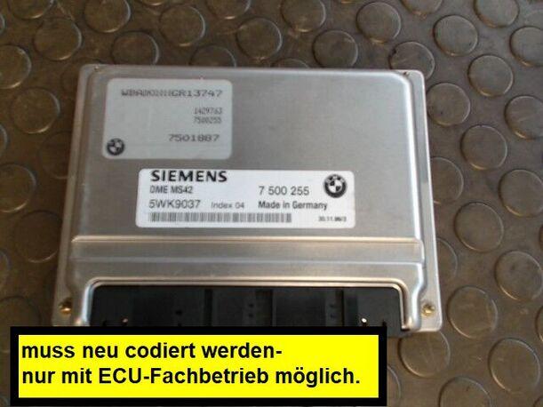 Foto: STEUERGERÄT EINSPRITZUNG eines BMW 523i