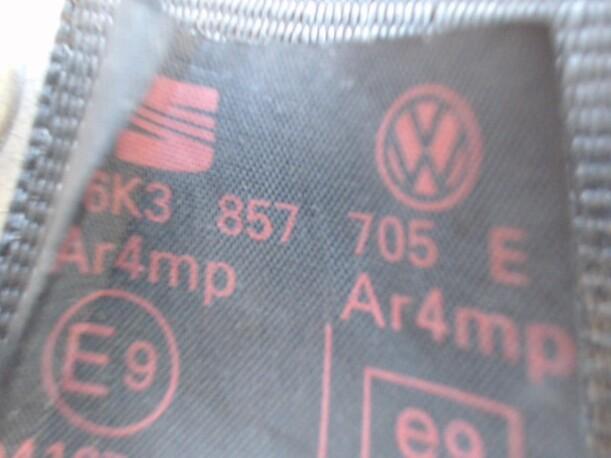 Foto: SICHERHEITSGURT VORNE LINKS (2/3-TÜRER) eines Seat Ibiza 1.4 16V Sunnyboy