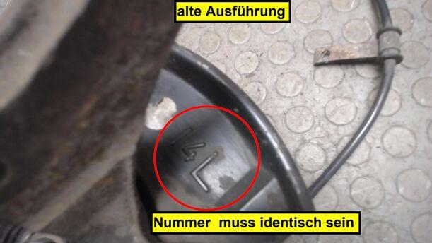 Foto: ACHSSCHENKEL VORNE LINKS eines Volvo V40 2.0 Sunnyboy