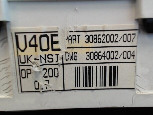 Foto: TACHOEINHEIT eines Volvo V40 2.0 Sunnyboy