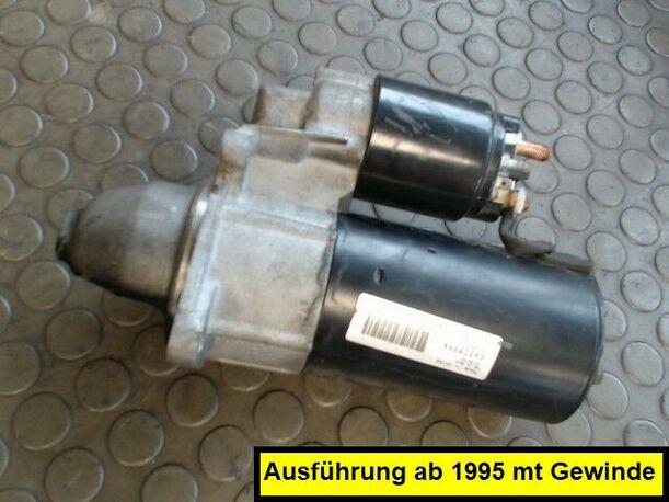 Foto: ANLASSER / STARTER VALEO eines BMW 316i Sunnyboy