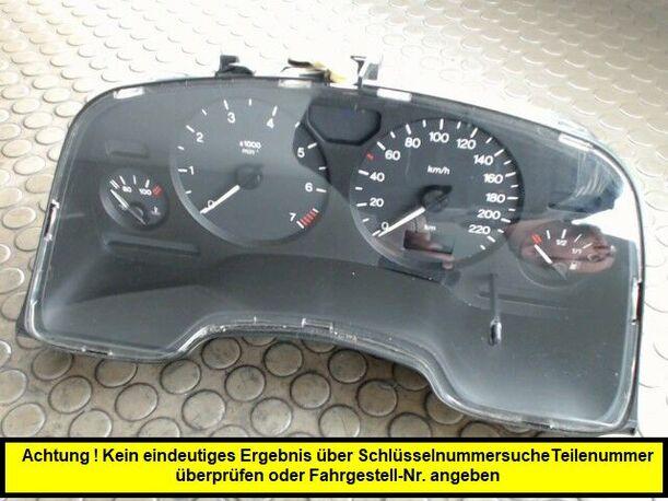 Foto: TACHOEINHEIT eines Opel Zafira 1.6 Sunnyboy