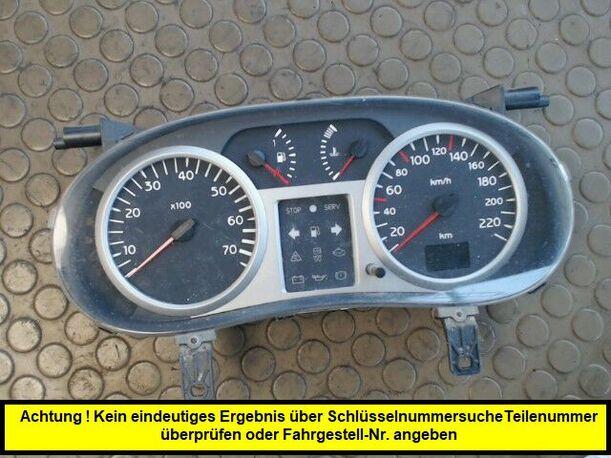 Foto: TACHOEINHEIT eines Renault Clio 1.5 dCi Sunnyboy