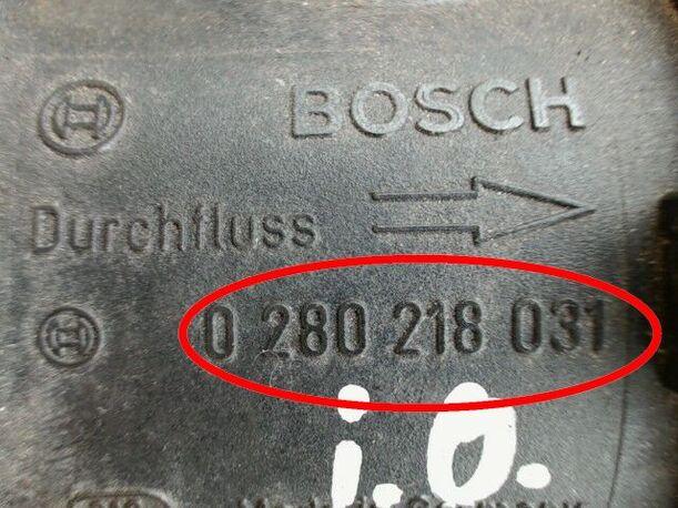 Foto: LUFTMENGENMESSER eines Opel Corsa 1.0 12V Sunnyboy