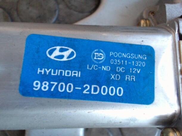 Foto: SCHEIBENWISCHERMOTOR HINTEN eines Hyundai Elantra 2.0i CRDi Sunnyboy