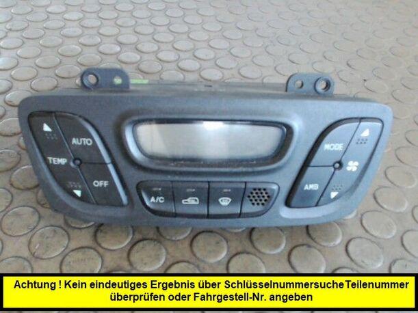 Foto: HEIZUNGSBETÄTIGUNG eines Hyundai Santa Fe 2.0 CRDi VGT 4WD GL
