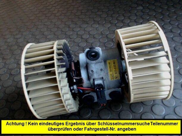Foto: HEIZUNGSGEBLÄSE eines BMW 520i CD