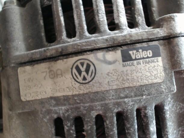Foto: LICHTMASCHINE eines Seat Arosa 1.0 MPI Sunnyboy