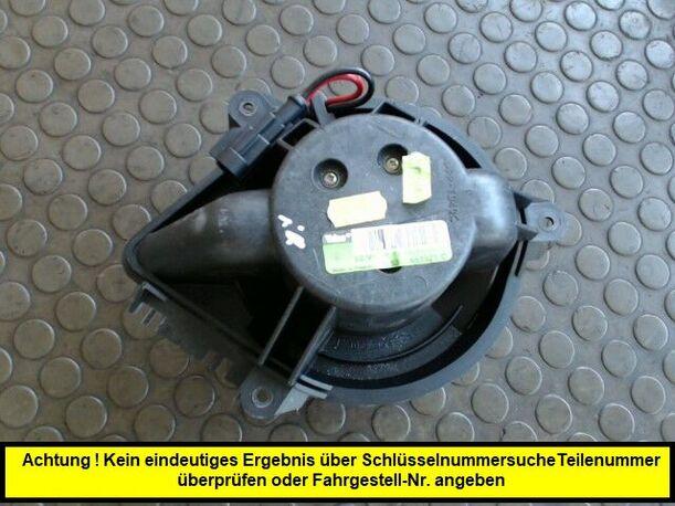 Foto: HEIZUNGSGEBLÄSE eines Renault Megane Scenic 1.6e