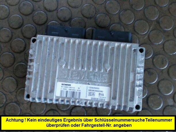 Foto: STEUERGERÄT AUTOMATIKGETRIEBE eines Peugeot 206 75 Sunnyboy
