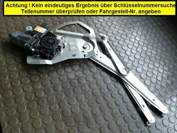 Foto: FENSTERHEBER ELEKTRISCH VORN LINKS eines Opel Omega Caravan 2.2 16 V Sunnyboy