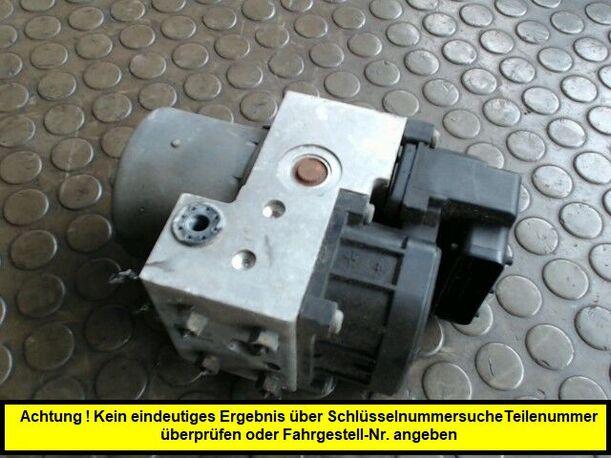 Foto: HAUPTBREMSAGGREGAT ABS eines Opel Omega Caravan 2.2 16 V Sunnyboy