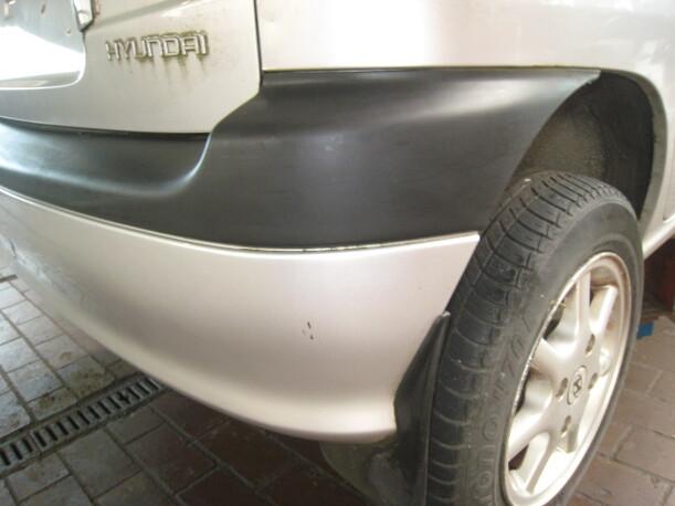 Foto: STOßSTANGE / STOSSFÄNGER HINTEN eines Hyundai Atos Prime 1.0i Sunnyboy
