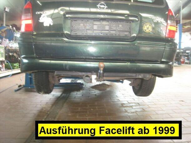 Foto: STOßSTANGE / STOSSFÄNGER HINTEN eines Opel Vectra 1.6 Caravan