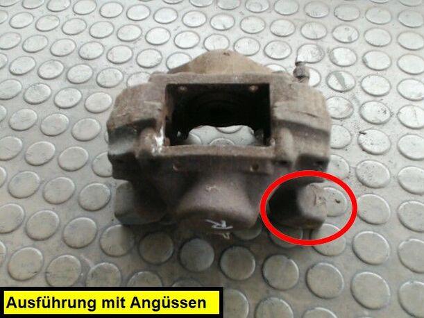 Foto: BREMSSATTEL HINTEN RECHTS eines Opel Vectra 1.6 Caravan CD