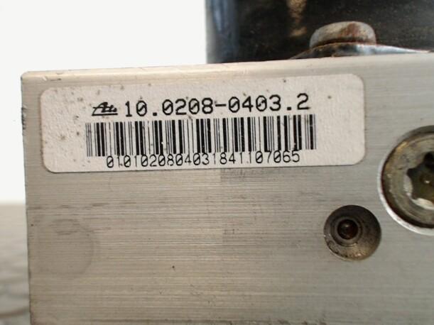 Foto: HAUPTBREMSAGGREGAT ABS eines Peugeot 206 CC 135 Sunnyboy