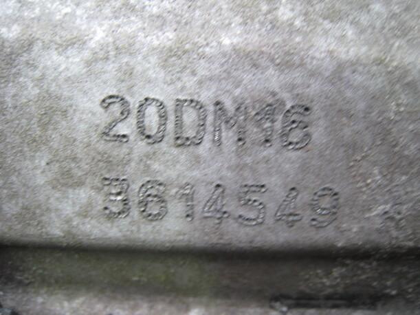 Foto: SCHALTGETRIEBE 5-GANG 20DM16 eines Peugeot 206 CC 135 Sunnyboy