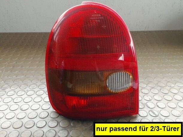 Foto: HECKLEUCHTE / RÜCKLEUCHTE LINKS eines Opel Corsa Sunnyboy