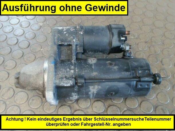 Foto: ANLASSER / STARTER eines BMW 316g compact Top
