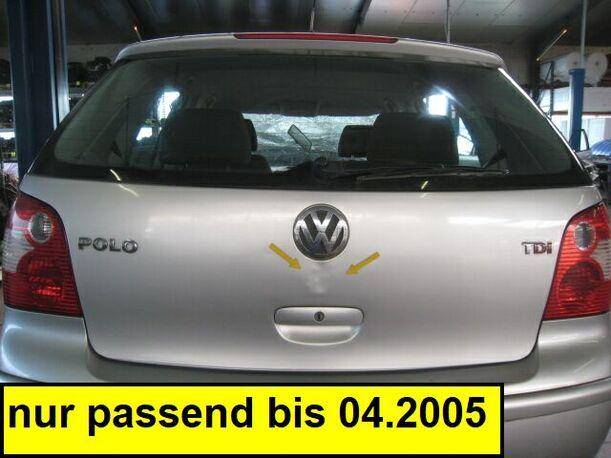 Foto: HECKKLAPPE / HECKDECKEL (VOR FACELIFT) eines VW Polo 1.4 TDI Sunnyboy