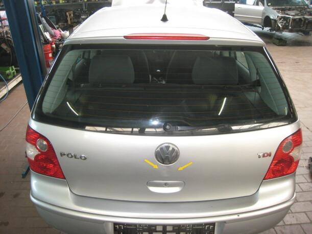 Foto: HECKKLAPPE / HECKDECKEL (VOR FACELIFT) eines VW Polo 1.4 TDI Sunnyboy
