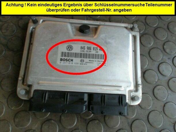 Foto: STEUERGERÄT EINSPRITZUNG eines VW Polo 1.4 TDI Sunnyboy
