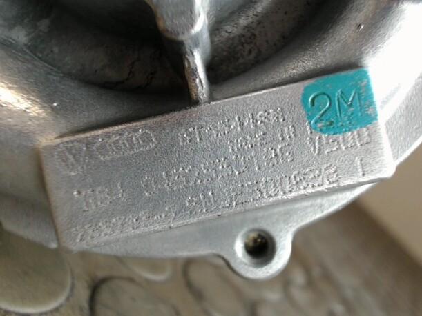 Foto: TURBOLADER eines VW Polo 1.4 TDI Sunnyboy
