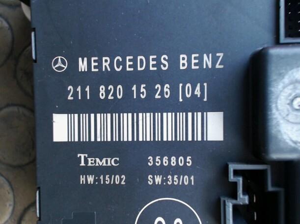 Foto: TÜRSTEUERGERÄT HINTEN LINKS eines Mercedes-Benz E 220 CDI CD