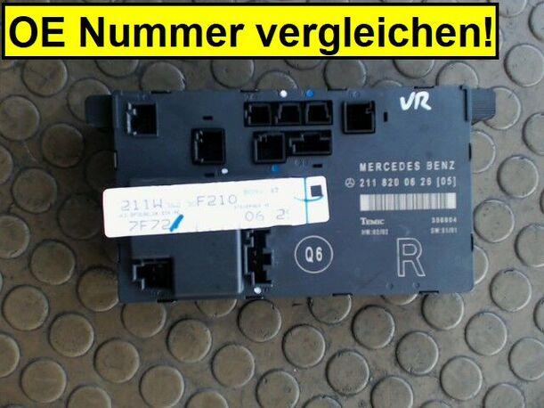 Foto: TÜRSTEUERGERÄT VORNE RECHTS eines Mercedes-Benz E 220 CDI CD