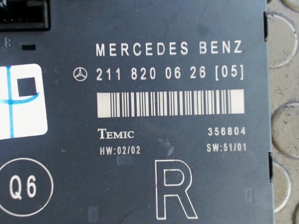 Foto: TÜRSTEUERGERÄT VORNE RECHTS eines Mercedes-Benz E 220 CDI CD
