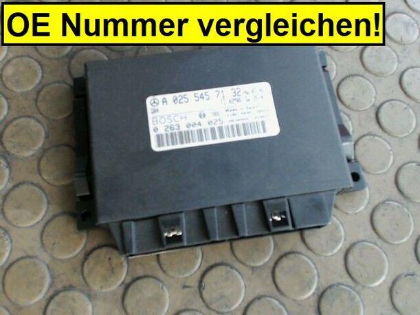 Foto: STEUERGERÄT EINPARKHILFE eines Mercedes-Benz E 220 CDI CD