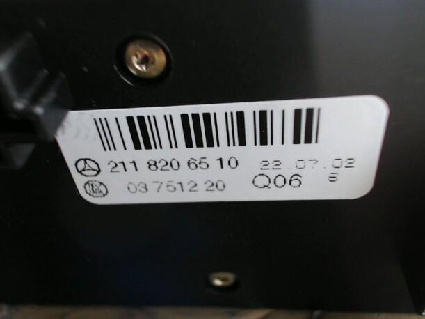 Foto: SCHALTER PDC eines Mercedes-Benz E 220 CDI CD