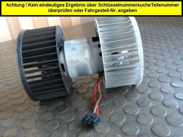 Foto: HEIZUNGSGEBLÄSE eines BMW 318i GL