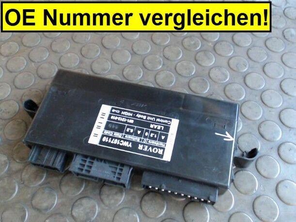 Foto: STEUERGERÄT BODY CONTROL MODUL eines Rover 75 2.0 V6 GL