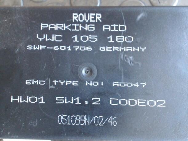 Foto: STEUERGERÄT ABSTAND-SENSOR eines Rover 75 2.0 V6 GL