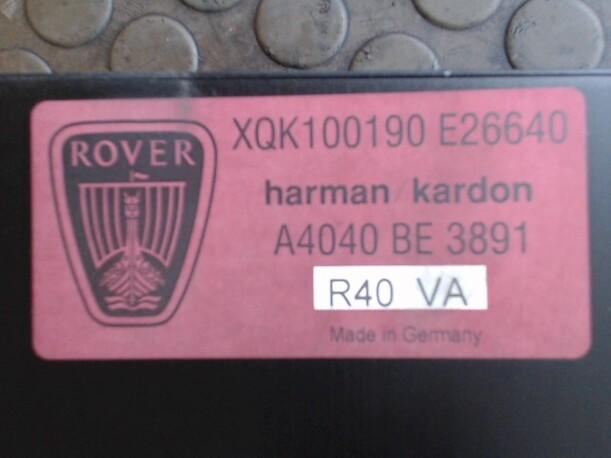 Foto: VERSTÄRKER / ENDSTUFE eines Rover 75 2.0 V6 GL
