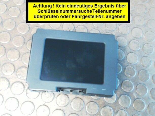 Foto: DISPLAY/BILDSCHIRM eines Opel Omega Caravan 2.2 DTI CD