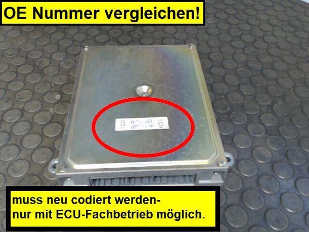 Foto: STEUERGERÄT EINSPRITZUNG eines Honda Prelude 2.0i-16V CD