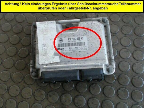 Foto: STEUERGERÄT EINSPRITZUNG eines Seat Arosa 1.0 CD