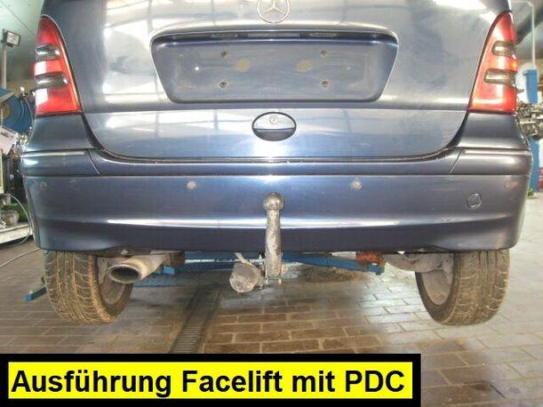 Foto: STOßSTANGE / STOSSFÄNGER HINTEN eines Mercedes-Benz A 170 CDI CD