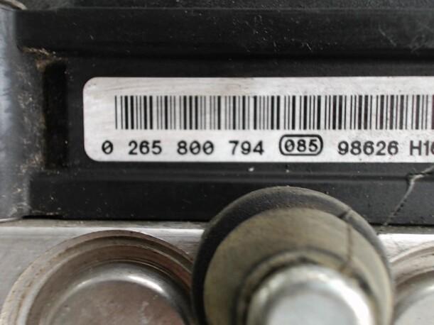 Foto: HAUPTBREMSAGGREGAT ABS eines Fiat Grande Punto 1.4 8V CD