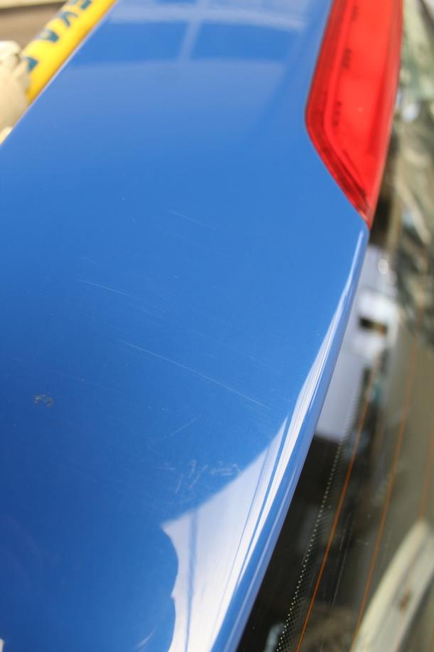 Foto: HECKDECKEL / HECKKLAPPE (vor Facelift) eines VW Polo 1.2 CD