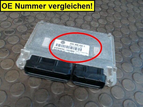 Foto: STEUERGERÄT EINSPRITZUNG eines VW Polo 1.2 CD