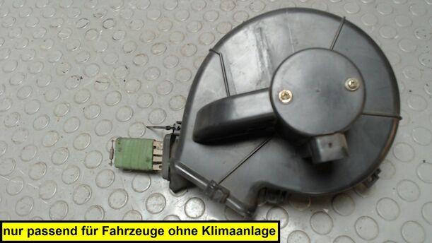 Foto: HEIZUNGSGEBLÄSE eines Fiat Seicento 1.1 CD