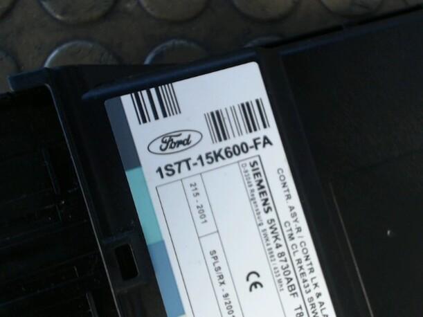 Foto: STEUERGERÄT ZV eines Ford Focus CD